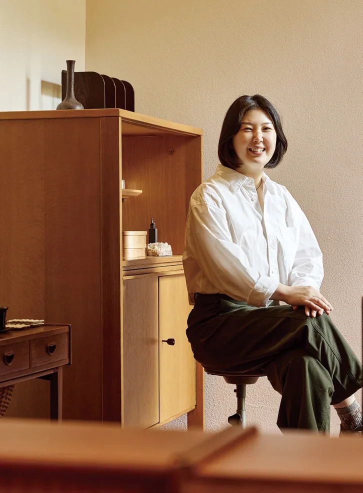 에케 이효진 대표. 편집숍 에크루를 함께 운영하고 있다.