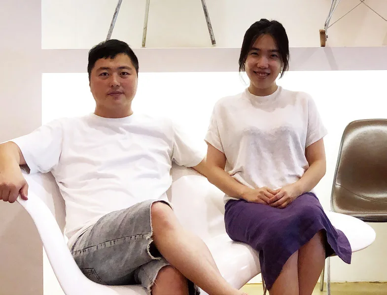 故 정계원 대표(왼쪽)와 이경신 대표(오른쪽).