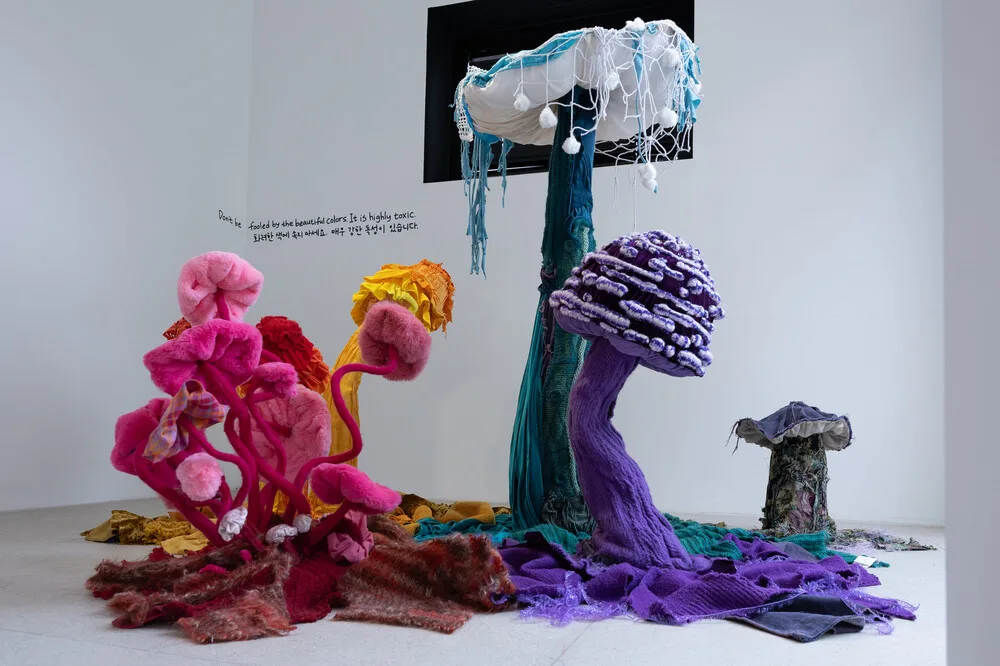 김은하 개인전: Seumul-Seumul :Fungi World. 이미지 출처: kimeunha.com